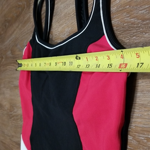 (16) CS Sport Swim Beachwear Pool Summer Color Block Textured Activewear Comfy - Picture 6 of 9